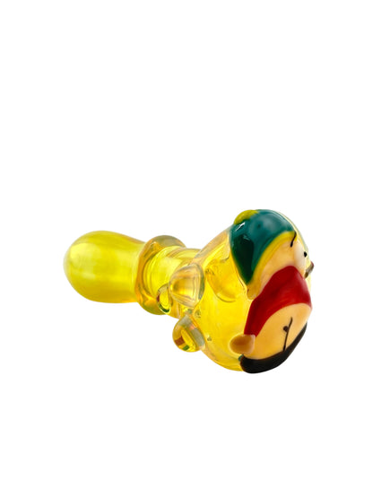 Waynes Glass Hand Pipe Fumed