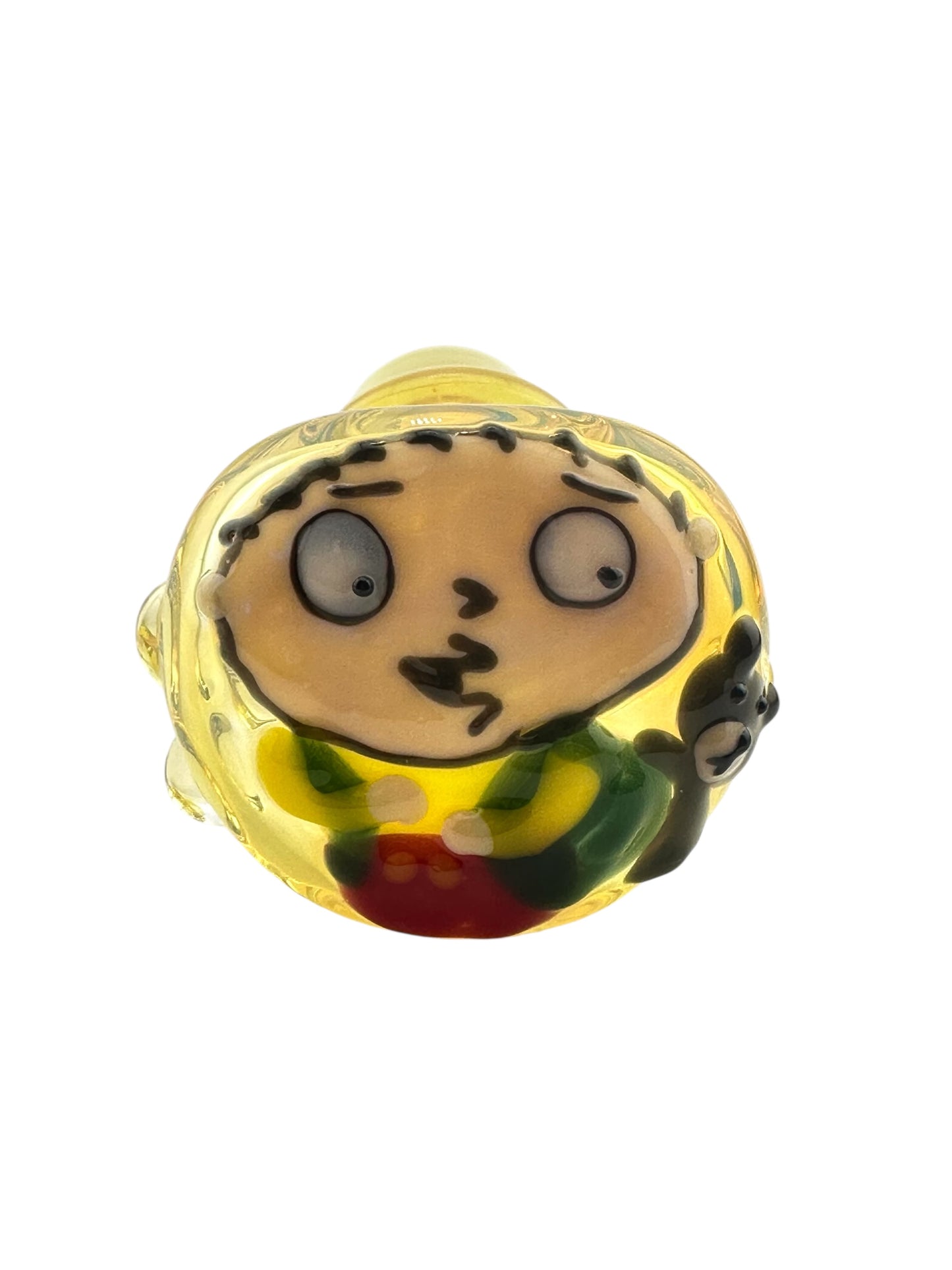 Waynes Glass Hand Pipe Fumed