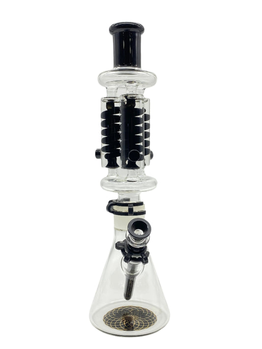 16" Triple Glycerin Coil Beaker