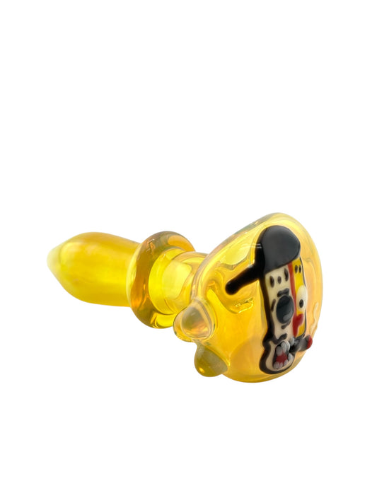 Waynes Glass Hand Pipe Fumed