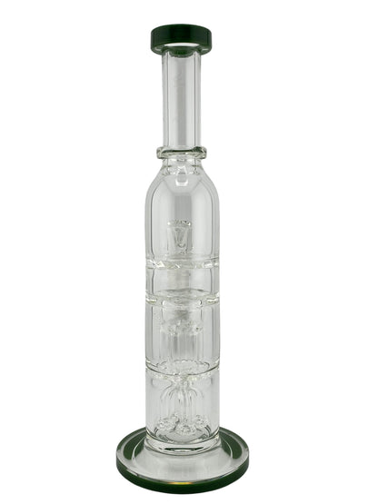Monark Glass Triple Perk Tube