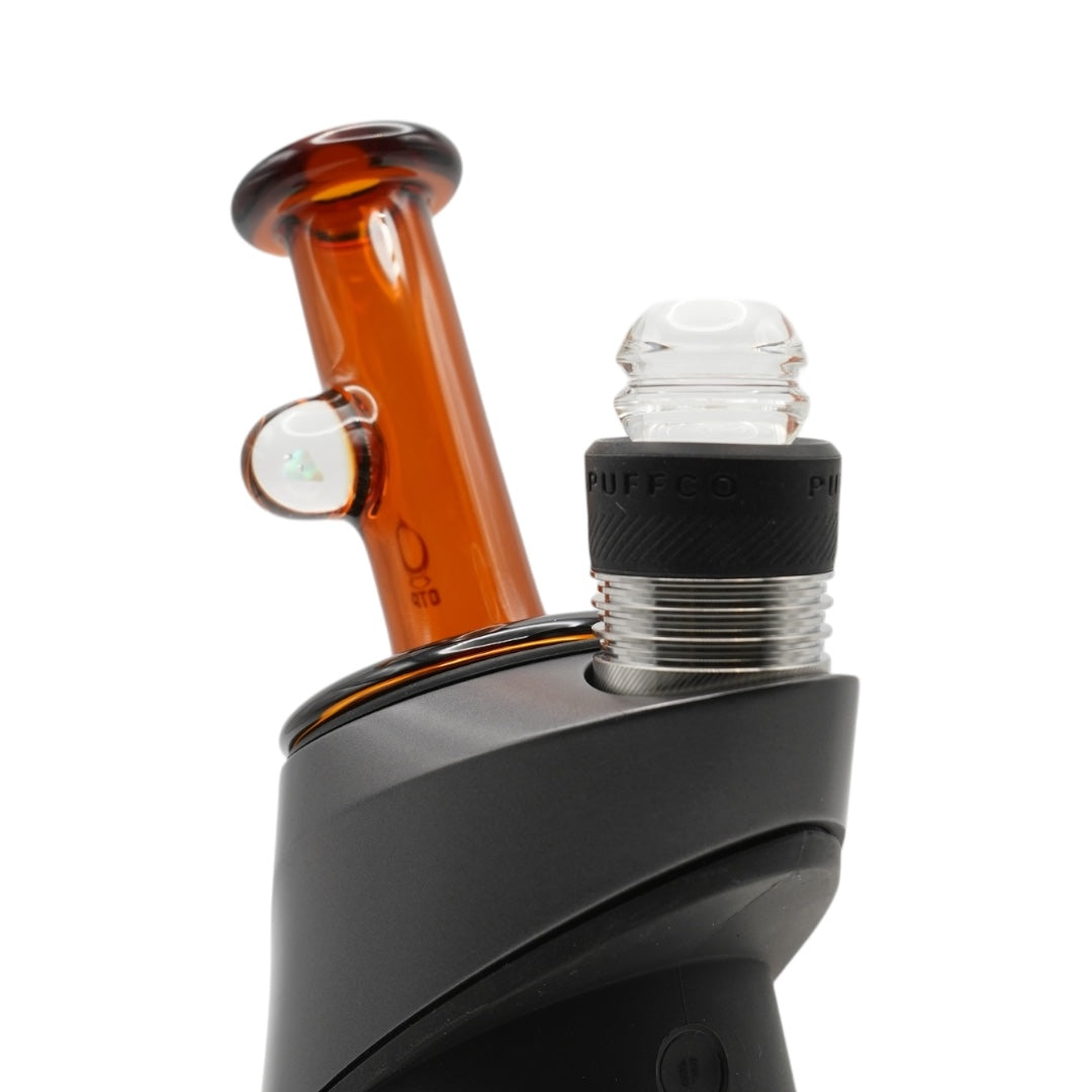 One Trick Pony Colored Dry Puffco Attachment with Spinner Cap