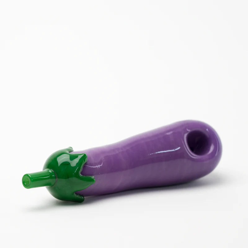 Empire Glassworks Eggplant Hand Pipe