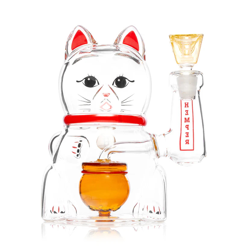 Hemper Lucky Money Cat XL Bong