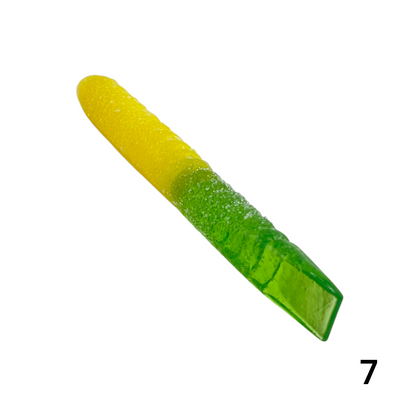 Emperial Glass Gummy Worm Chisel