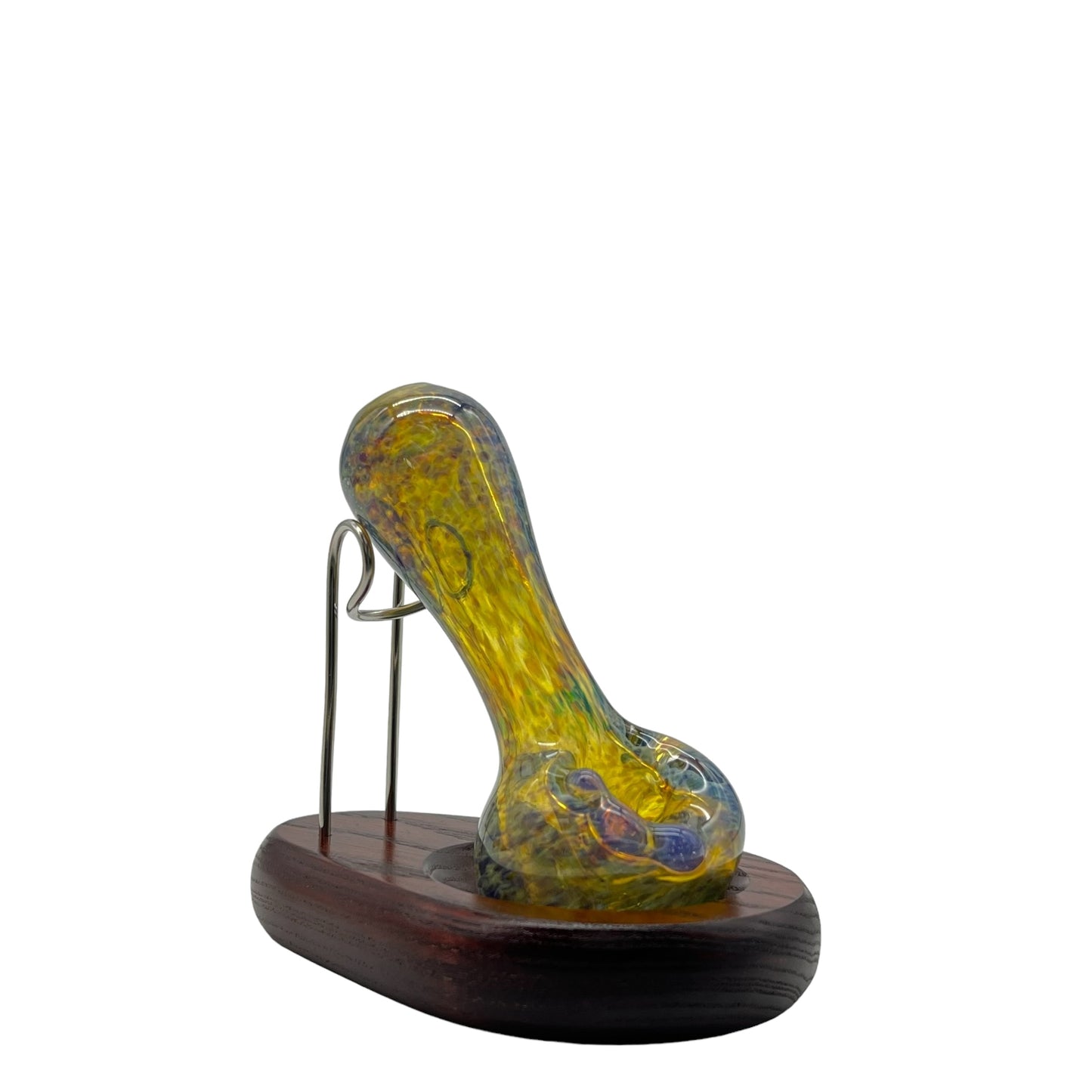 Twisted Boro Glass Hash Hand Pipe