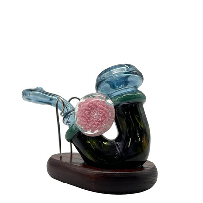 Algae Glass Hand Pipe