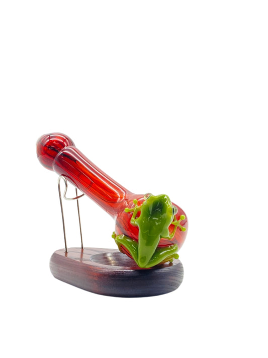 Stoney Chicken Frog Hand Pipe