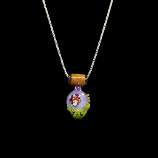 Stoney Chicken Frog Pendant
