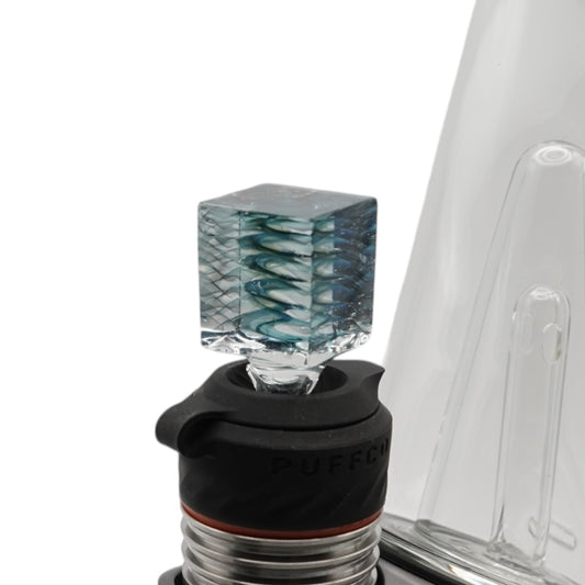 Gem Cup Glass Puffco Faceted Cube Joystick