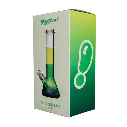 Big Fun Tricolor Bong 12"