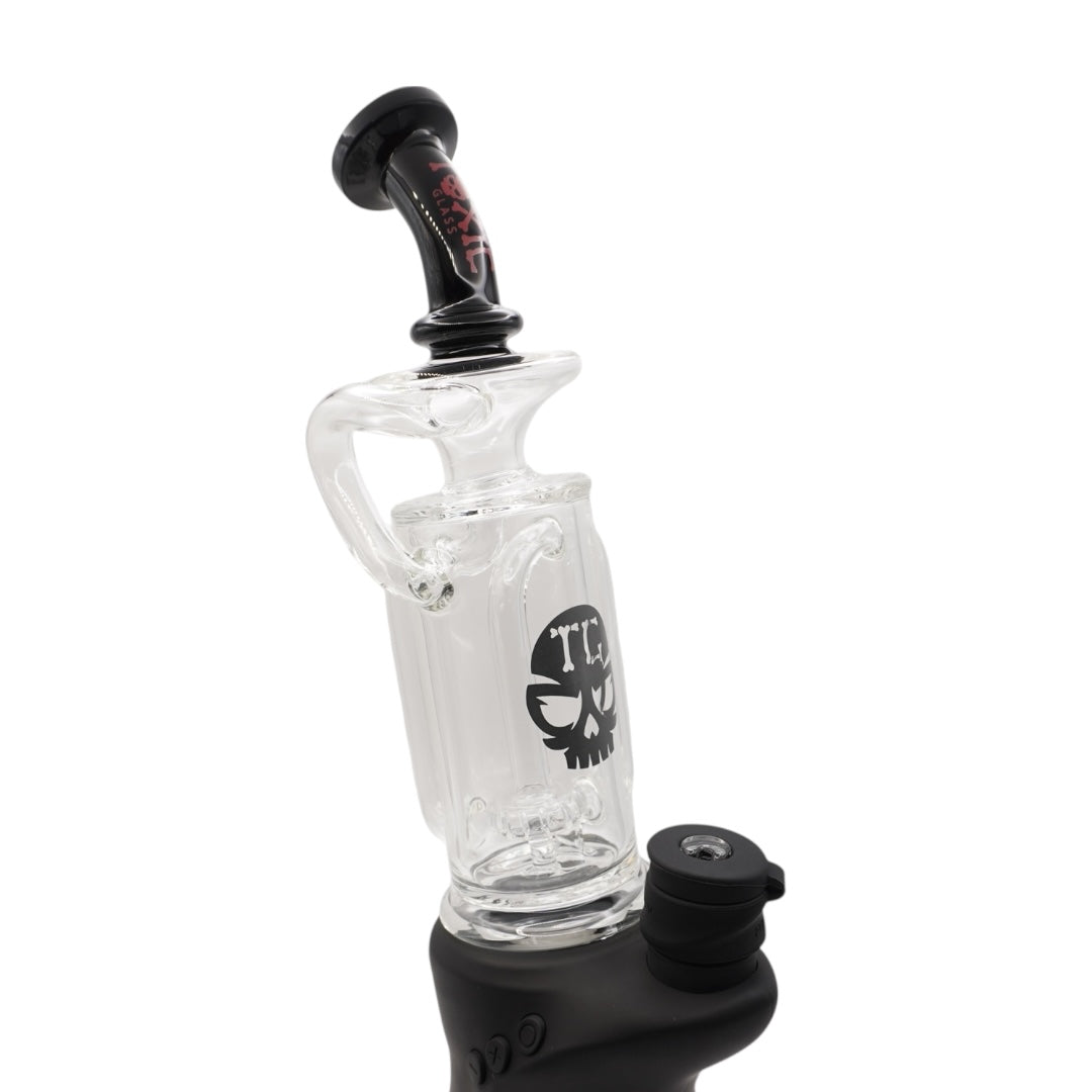 Toxic Glass Disc Perc Recycler Carta Attachment