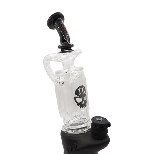 Toxic Glass Disc Perc Recycler Carta Attachment