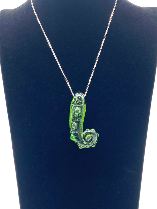 Aaron U Glass Pendant