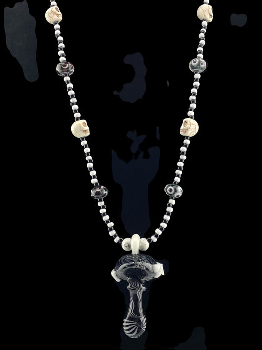 Ken Piper Necklace Hand Pipe