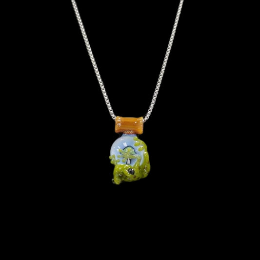 Stoney Chicken Frog Pendant