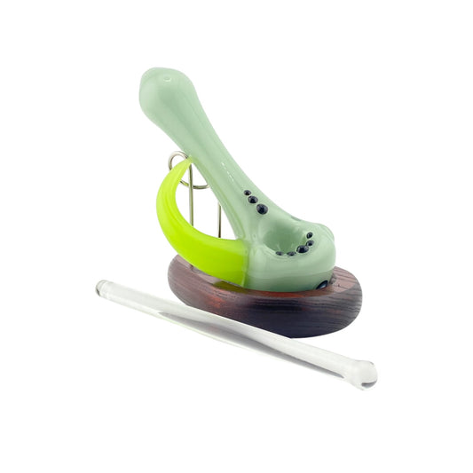 Twisted Boro Hash Hand Pipe