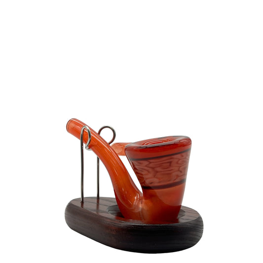 Algae Glass Hand Pipe