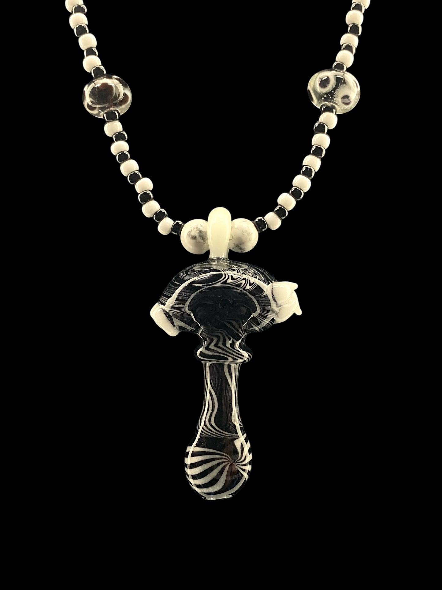 Ken Piper Necklace Hand Pipe