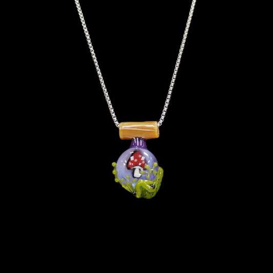 Stoney Chicken Frog Pendant