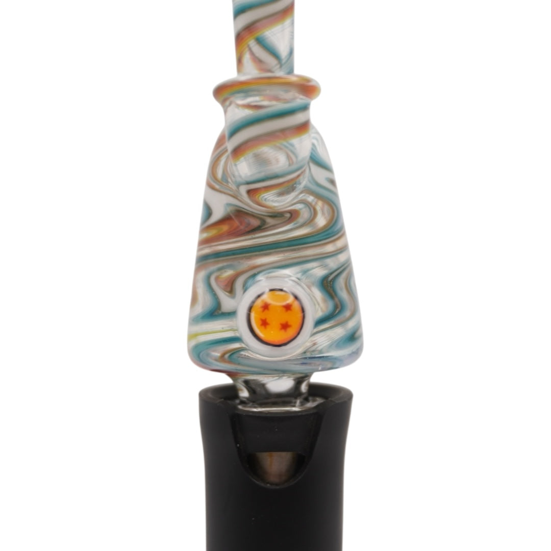 Keys glass Sipper Style Pivot Mouthpiece