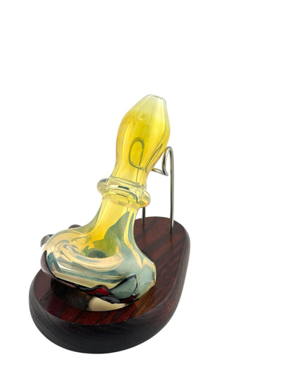 Waynes Glass Hand Pipe Fumed