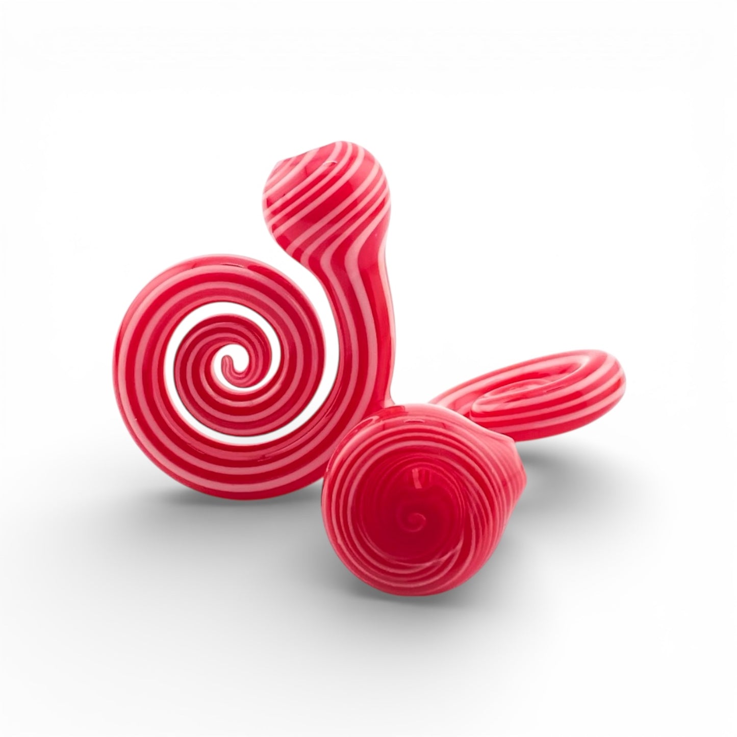 Jem Glass Curly Hand Pipe