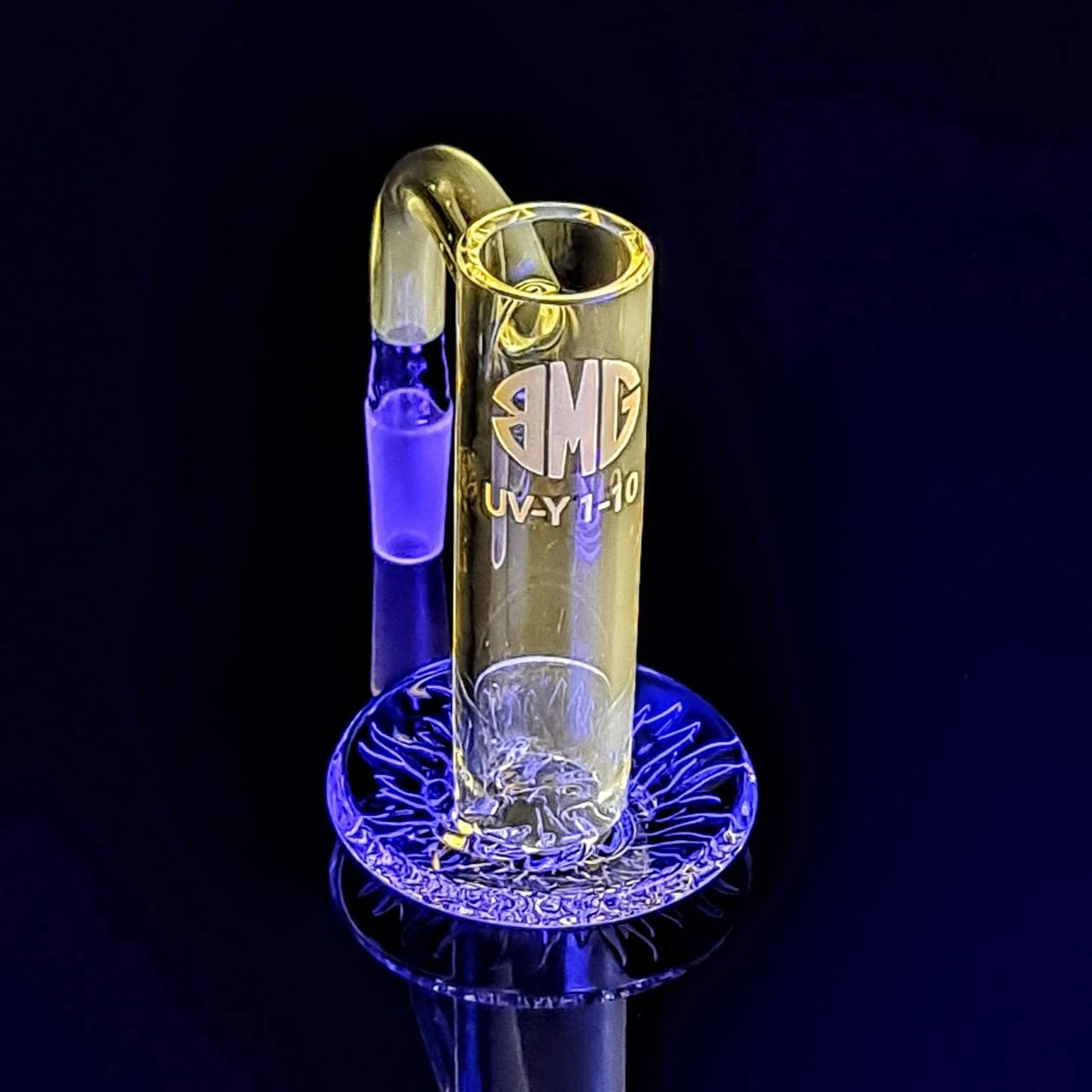 Black Market Glass UV-Yellow Blender