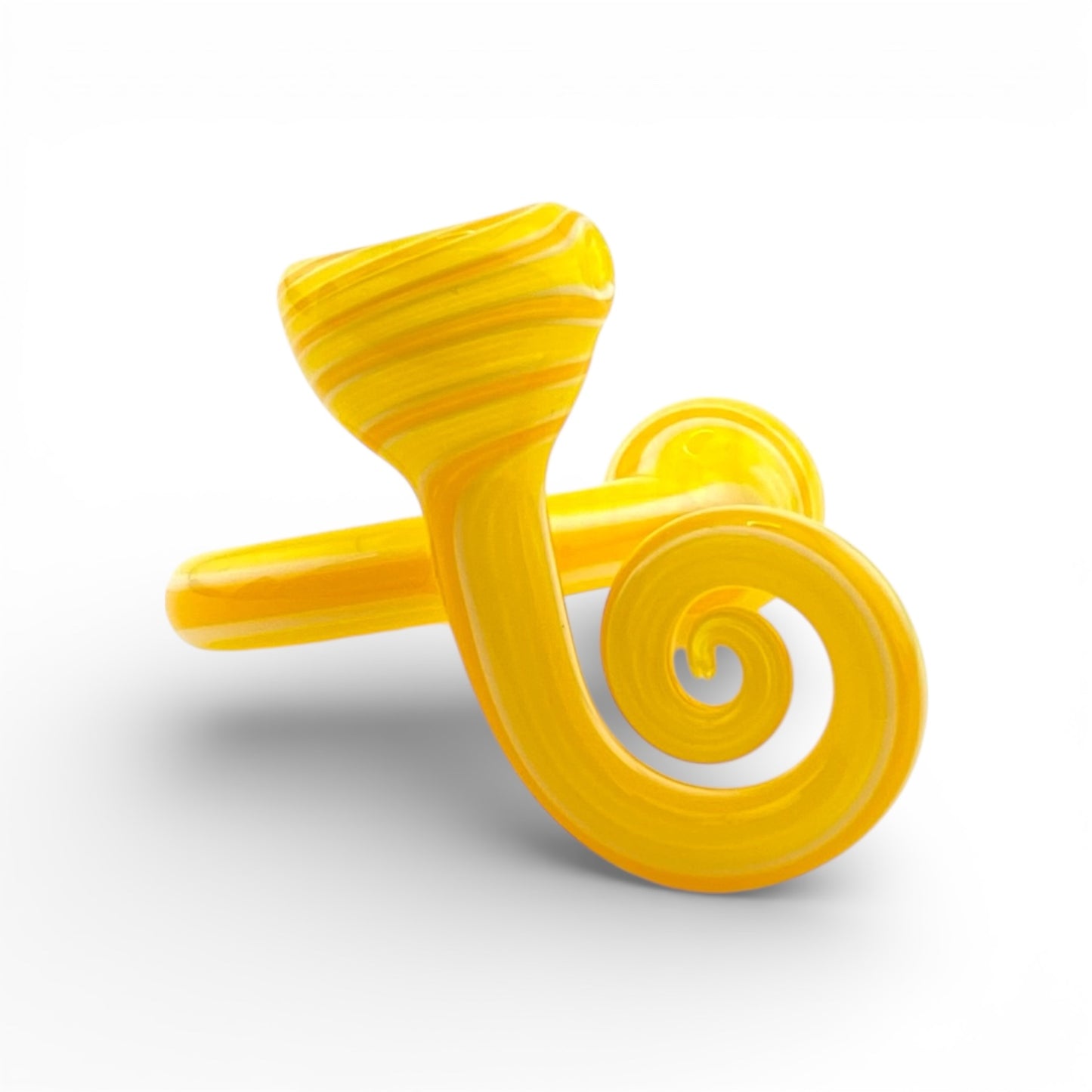 Jem Glass Curly Hand Pipe