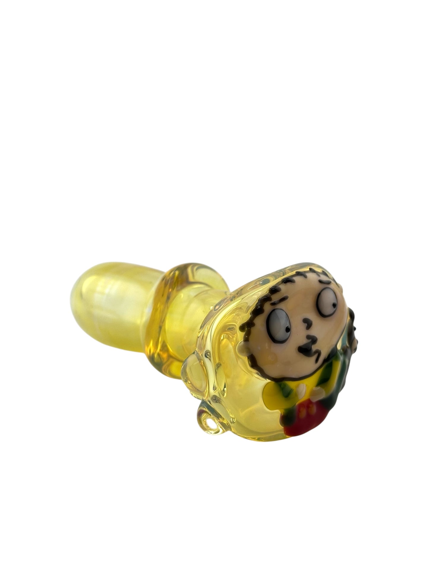 Waynes Glass Hand Pipe Fumed