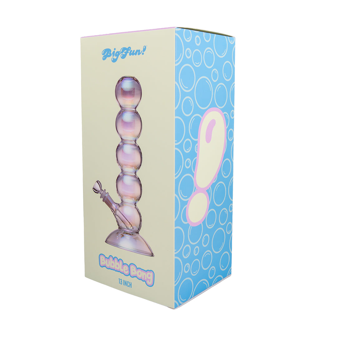 Big Fun Bubble Bong Iridescent 13"