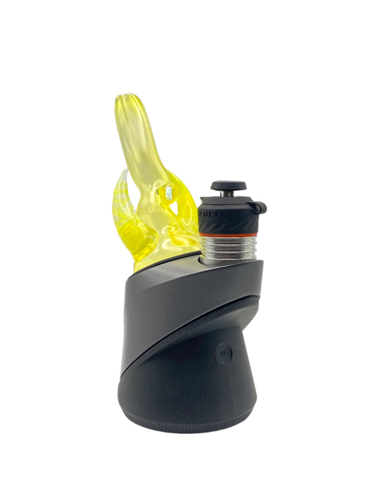 Magizle Glass Dry Colored Puffco Attachment