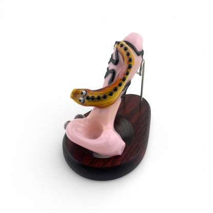 Waynes Glass Lizard Hand Pipe