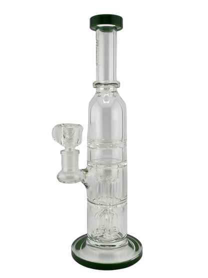 Monark Glass Triple Perk Tube