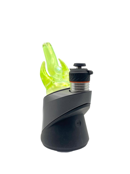 Magizle Glass Dry Colored Puffco Attachment