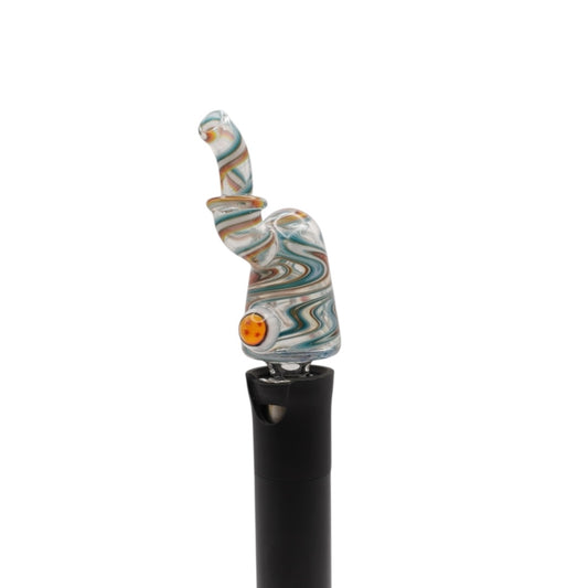 Keys glass Sipper Style Pivot Mouthpiece