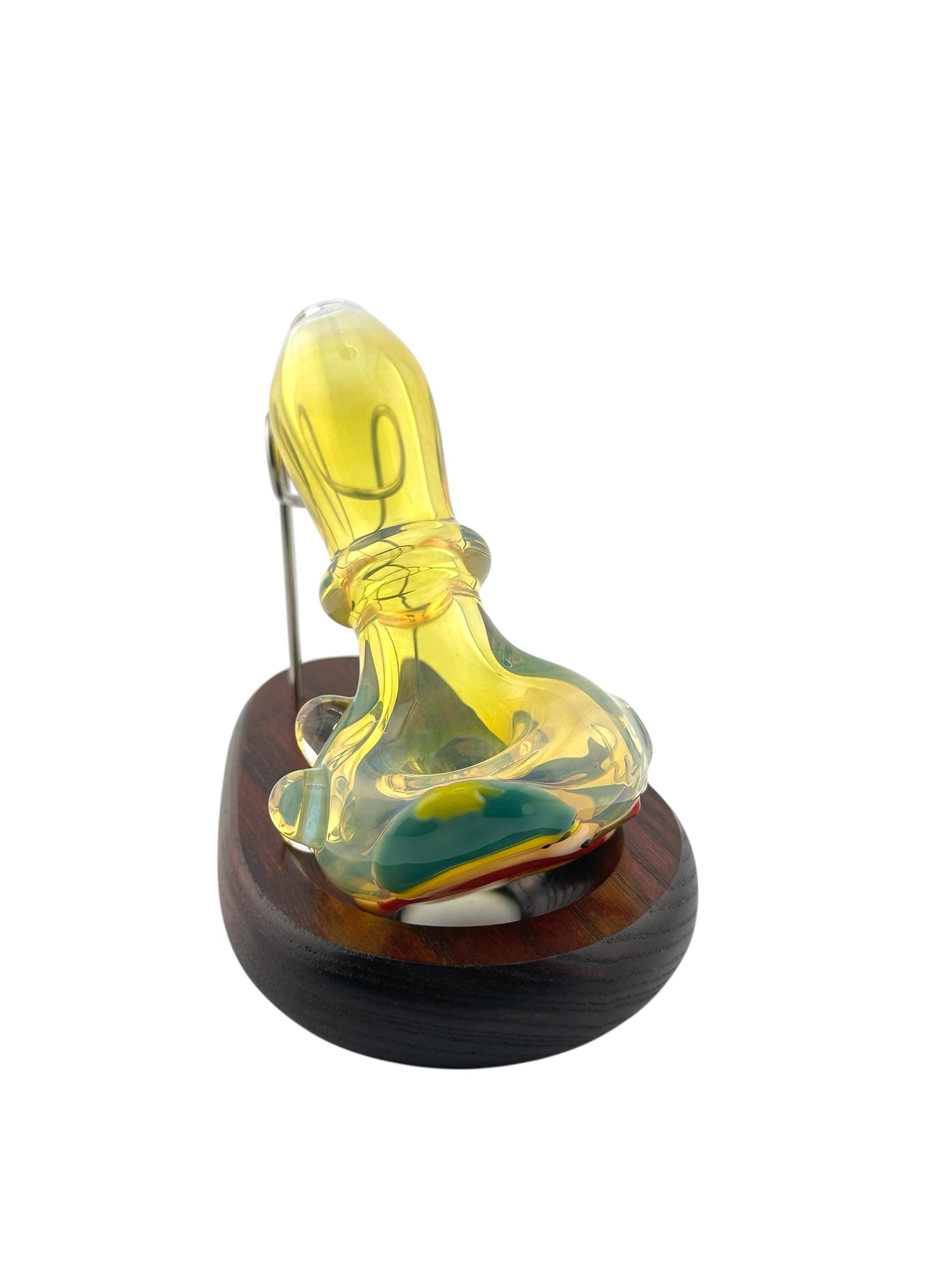 Waynes Glass Hand Pipe Fumed