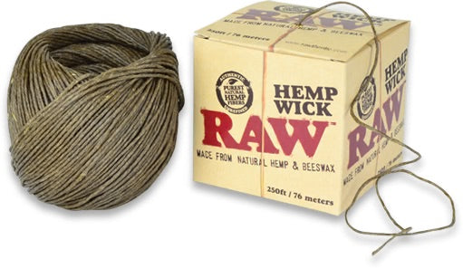 Raw Hemp Wick