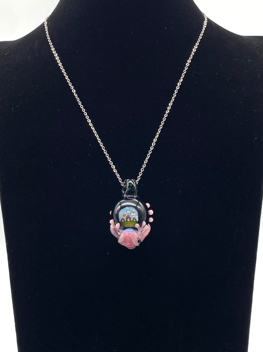 Stoney Chicken Frog Pendant