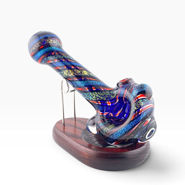 Carsten Glass Big Dichro Twist Hand Pipe