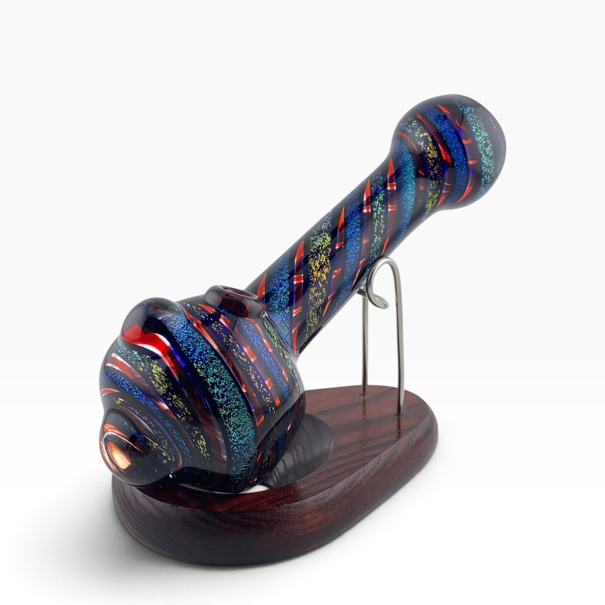 Carsten Glass Big Dichro Twist Hand Pipe
