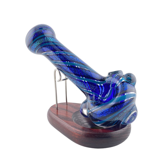 Carsten Glass Big Dichro Twist Hand Pipe