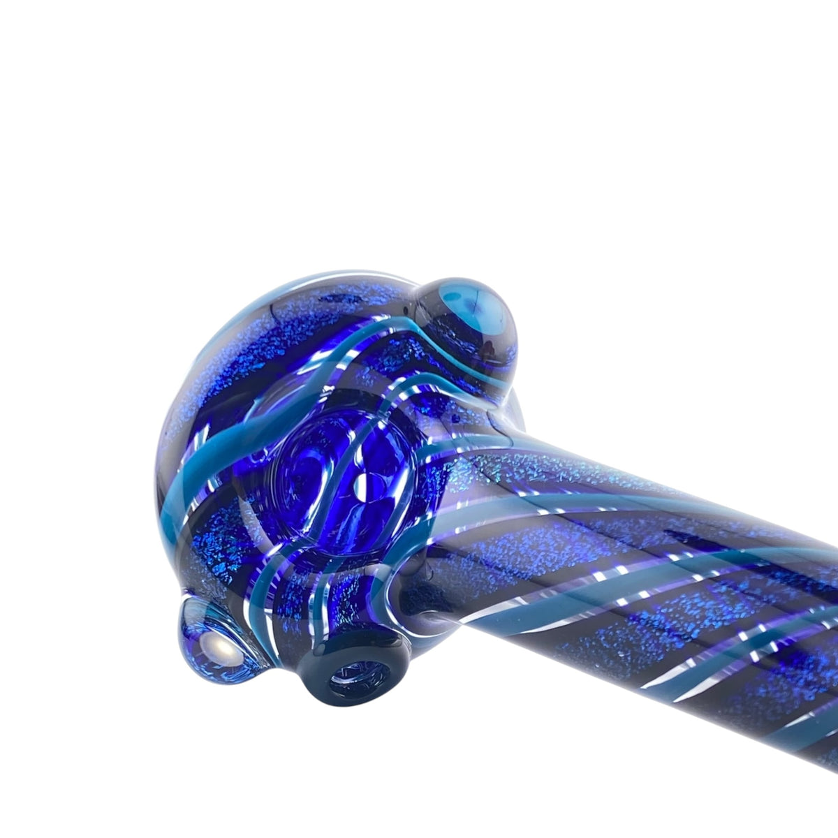 Carsten Glass Big Dichro Twist Hand Pipe