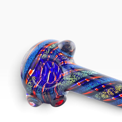 Carsten Glass Big Dichro Twist Hand Pipe
