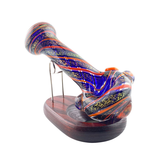 Carsten Glass Big Dichro Twist Hand Pipe