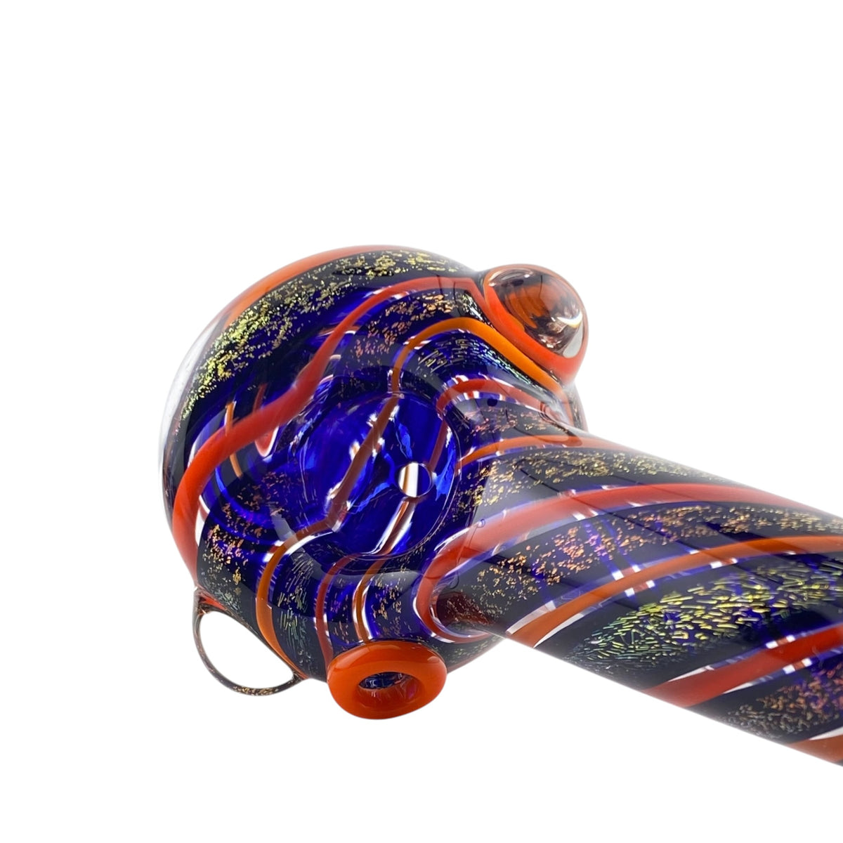 Carsten Glass Big Dichro Twist Hand Pipe