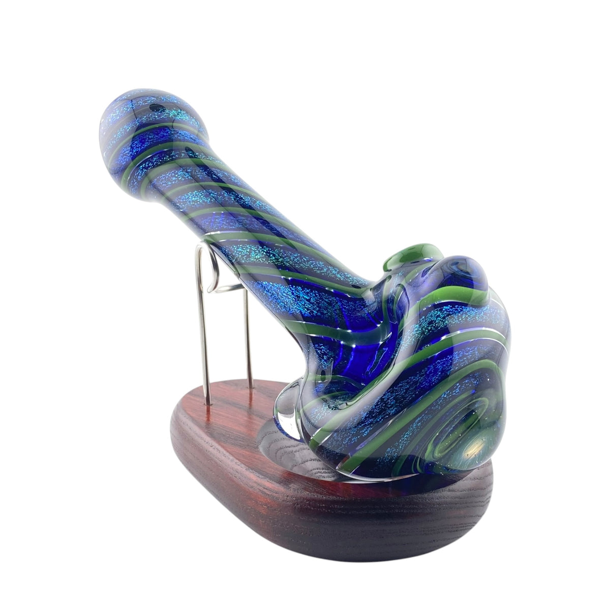 Carsten Glass Big Dichro Twist Hand Pipe