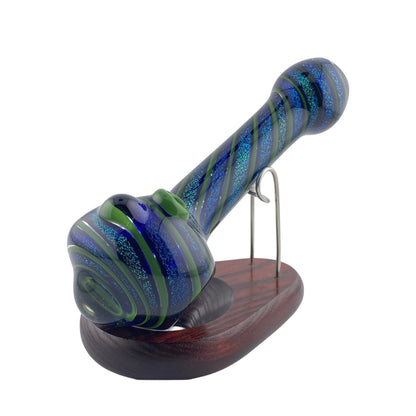 Carsten Glass Big Dichro Twist Hand Pipe