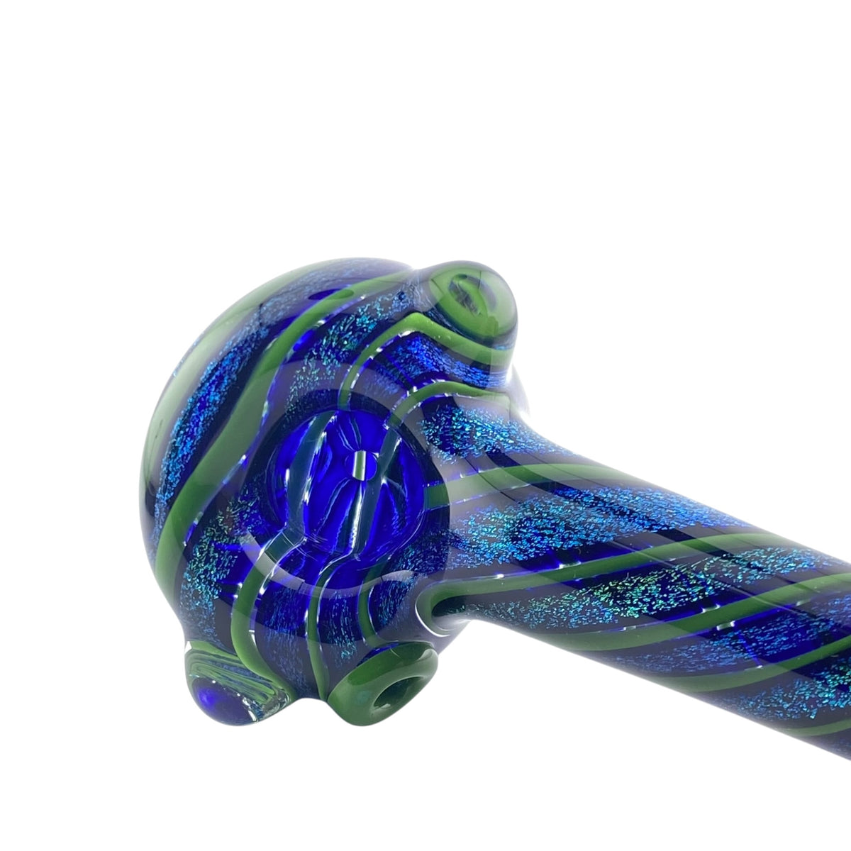 Carsten Glass Big Dichro Twist Hand Pipe