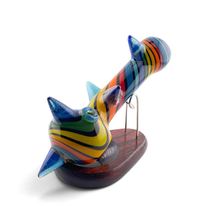 Carsten Glass Big Spiked Hand Pipe